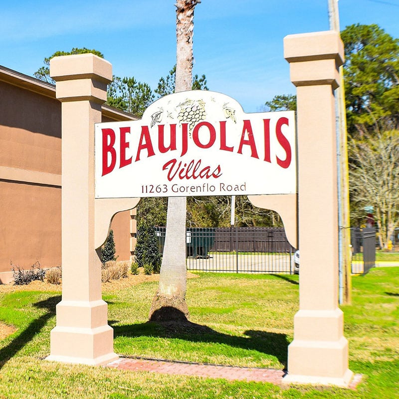 Beaujolais Villa Signage